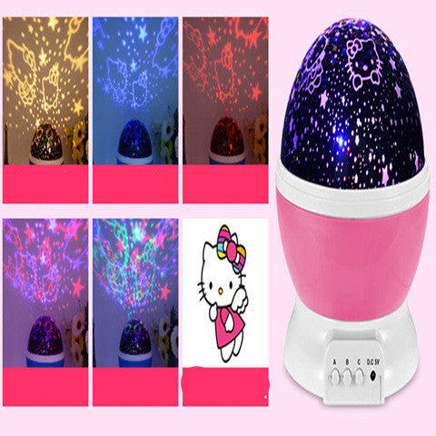 LED Projector Light USB Starry Sky Night