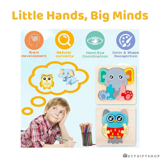 Smart Play Wooden Puzzle Set