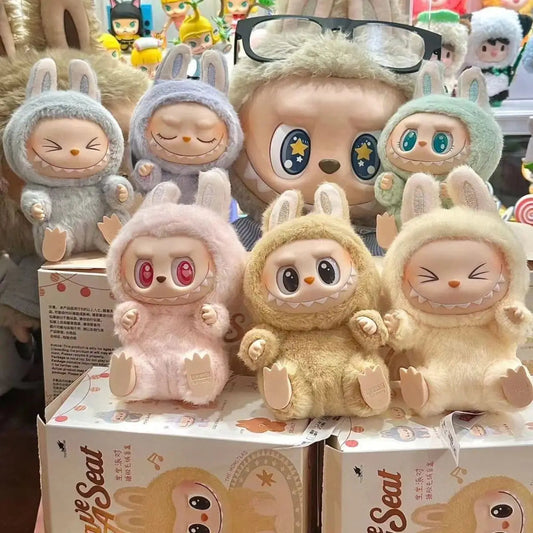 Labubu Have a Seat Edition Collectible Keychain Charm