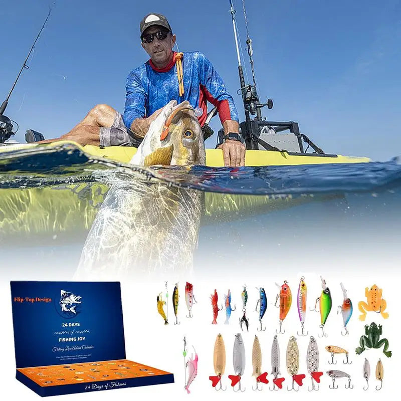 24 Day Angler's Holiday Countdown Calendar