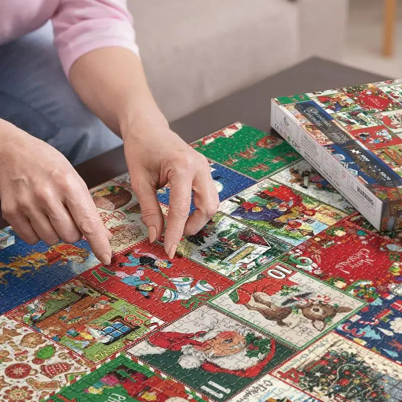 1000+ Piece Christmas Puzzle Countdown Calendar 📅