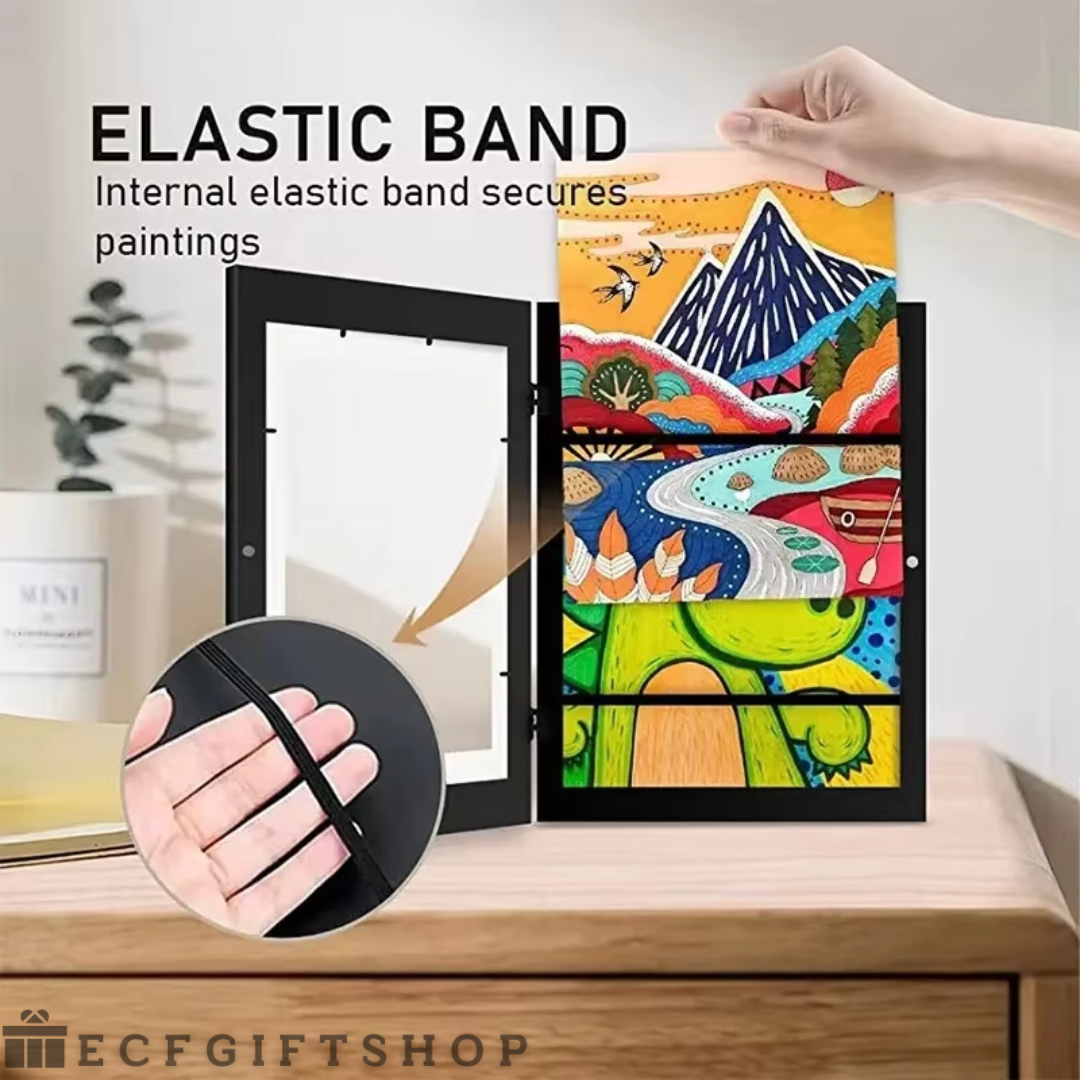 Kids Magnetic Art Display Frame