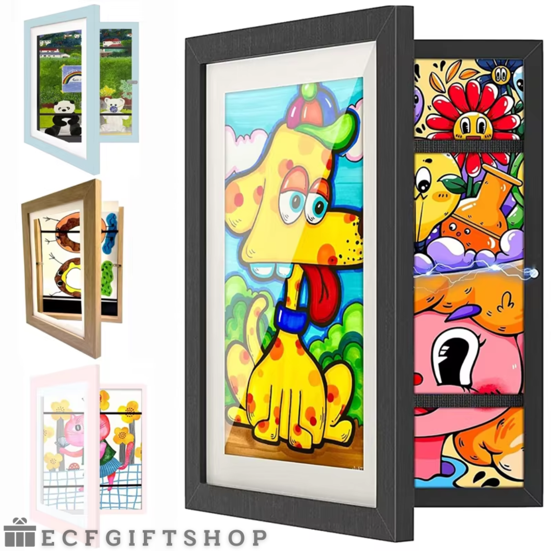 Kids Magnetic Art Display Frame