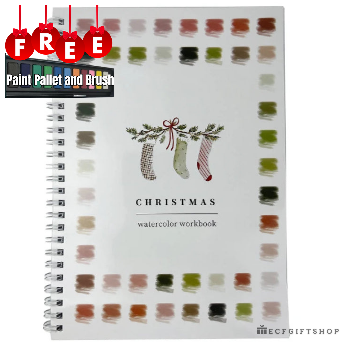 Seasonal Art Watercolor Workbook