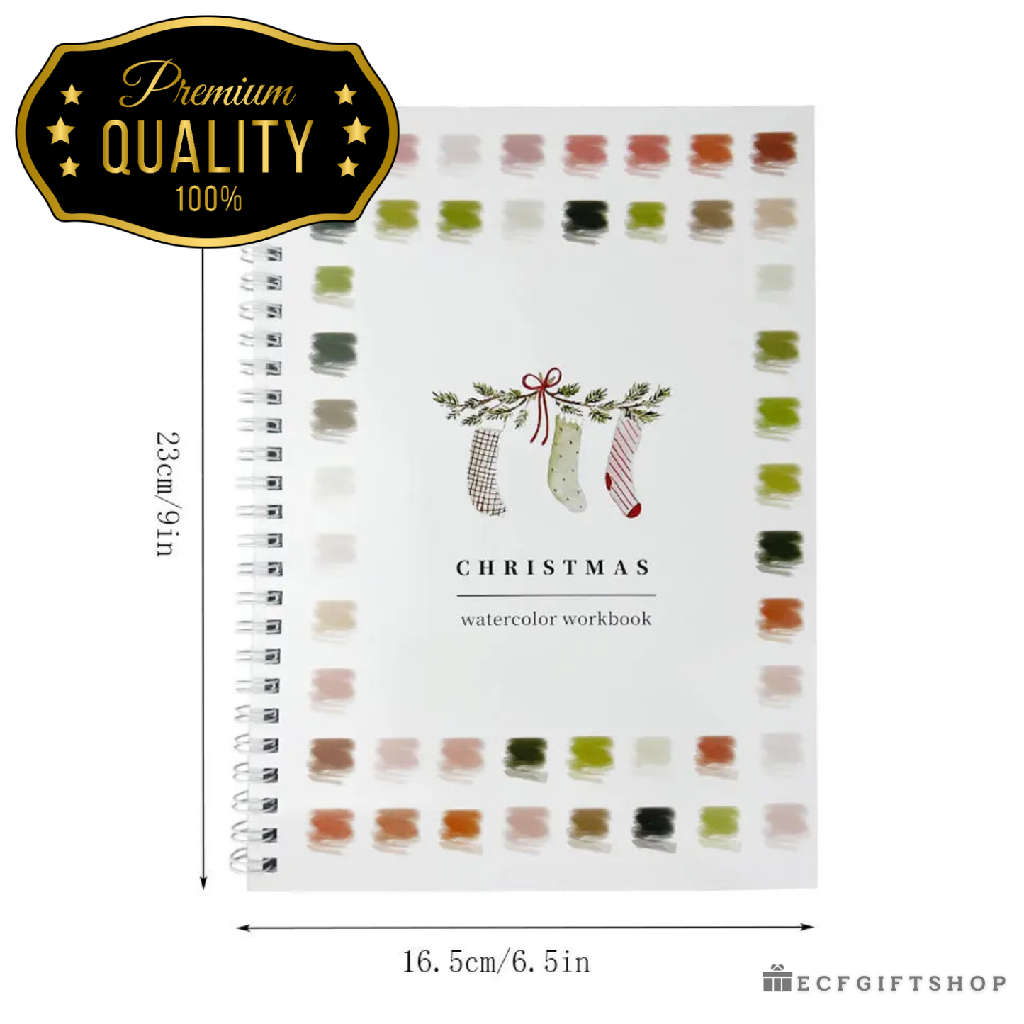 Seasonal Art Watercolor Workbook