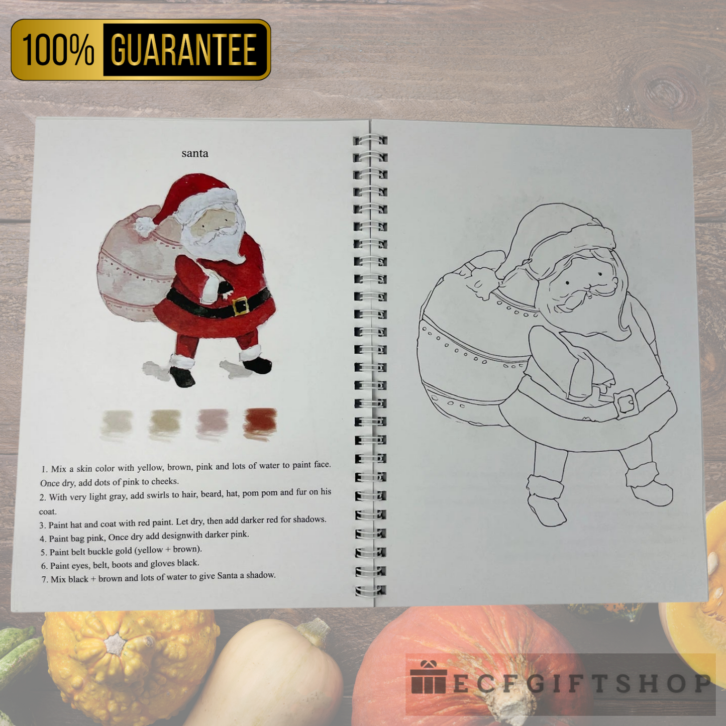 Seasonal Art Watercolor Workbook