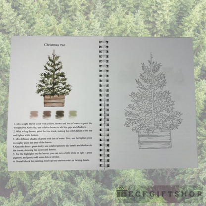 Seasonal Art Watercolor Workbook