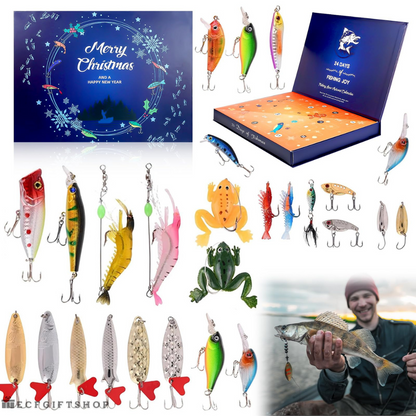 24 Day Angler's Holiday Countdown Calendar