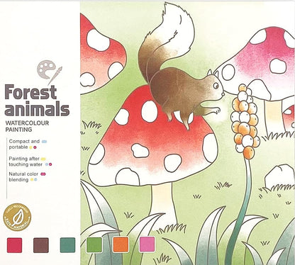 Children's Adventure Watercolor Fun Book