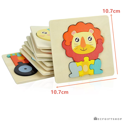 Smart Play Wooden Puzzle Set