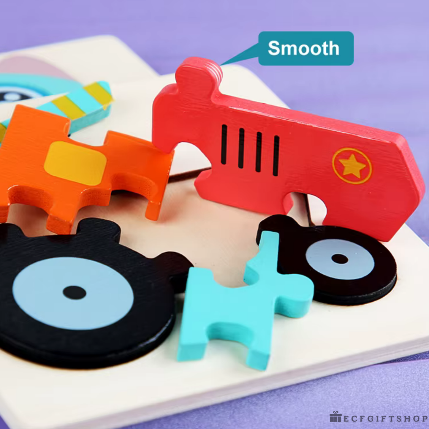 Smart Play Wooden Puzzle Set