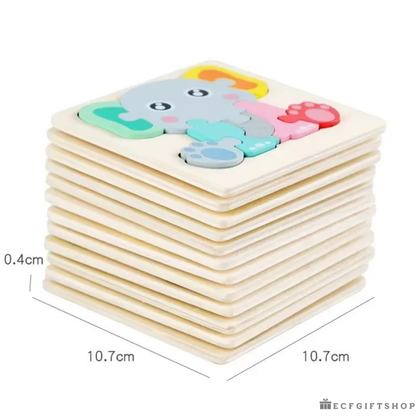 Smart Play Wooden Puzzle Set