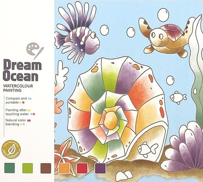 Children's Adventure Watercolor Fun Book