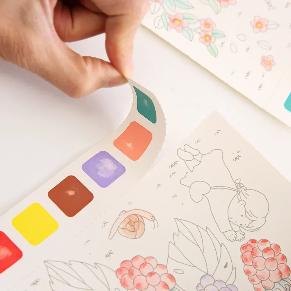 Children's Adventure Watercolor Fun Book