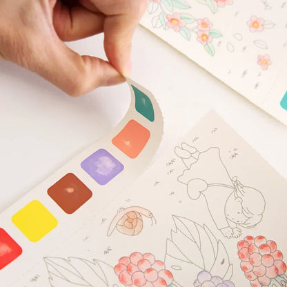 Children's Adventure Watercolor Fun Book