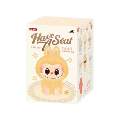 Labubu Have a Seat Edition Collectible Keychain Charm