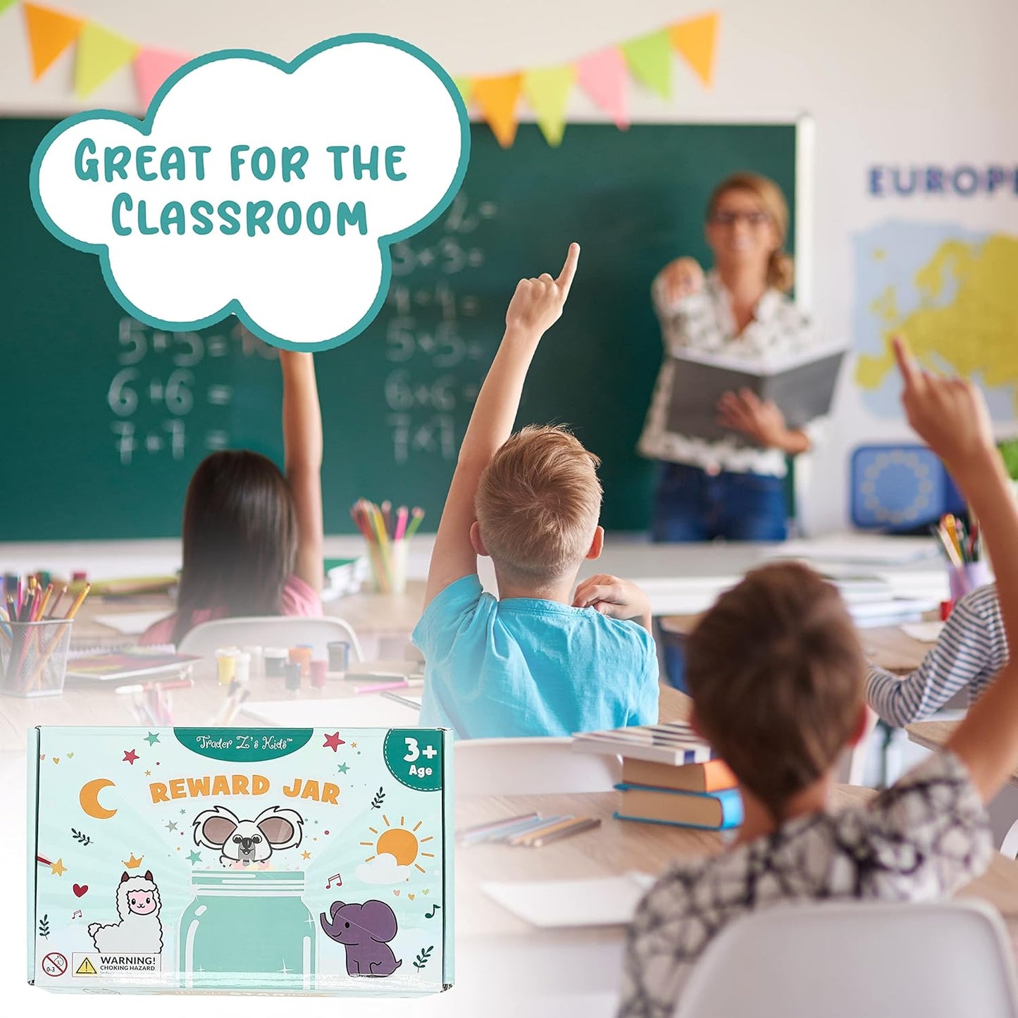 Magnetic Reward Jar for Kids – Encourage Good Habits with Every Star 🌟