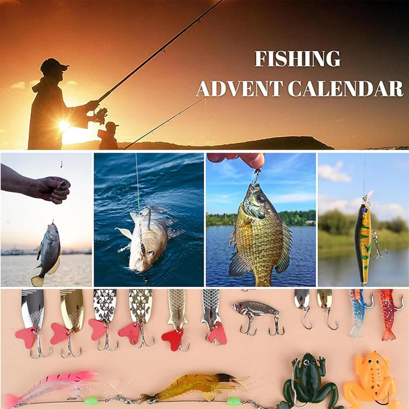 24 Day Angler's Holiday Countdown Calendar